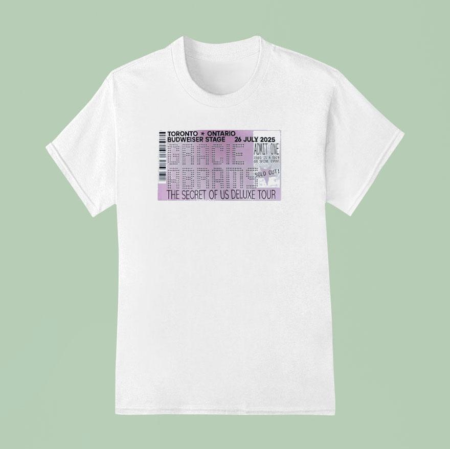 Gracie Abrams July Budweiser Stage Toronto On T Shirt