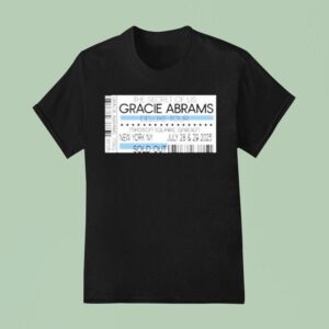 Gracie Abrams The Secret Of Us Deluxe Tour New York July Msg T Shirt