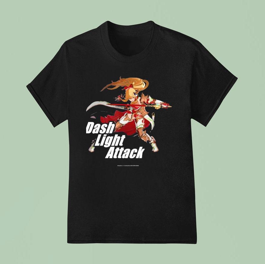 Granblue Fantasy Versus Rising Dash Light Attack Vira T Shirt