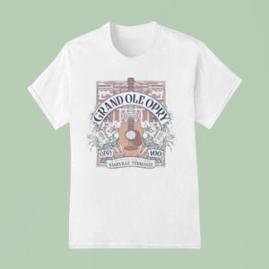 Grand Ole Opry Country Music Famous Nashville Tennessee Guitar T Shirt