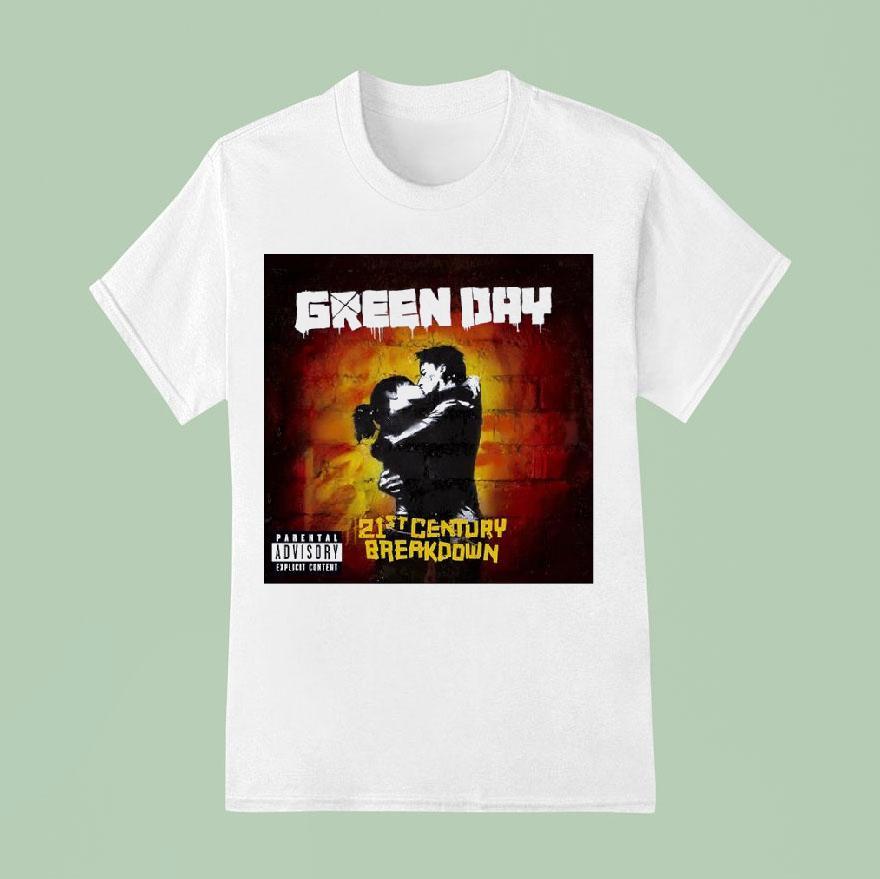 Green Day St Century Breakdown T Shirt