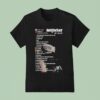 Green Day Bad Year Setlist Tour T Shirt