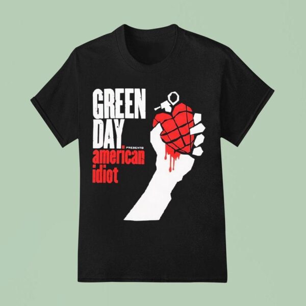 Greenday Presents American Idio T Shirt