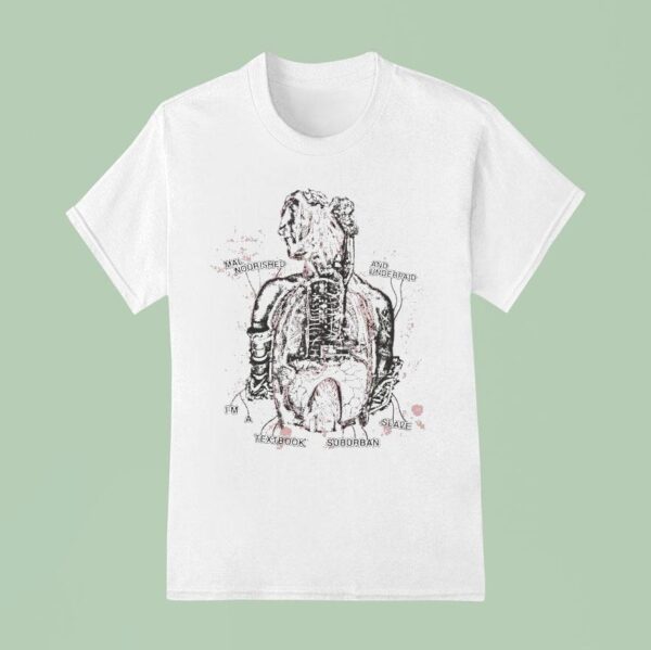 Greyhaven Malnourished And Underpaid I M A Textbook Suburban T Shirt