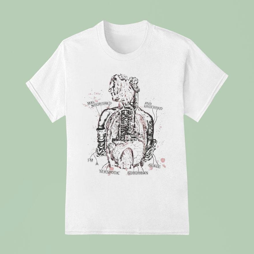 Greyhaven Malnourished And Underpaid I M A Textbook Suburban T Shirt