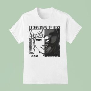 Griffith I Have Two Sides Gay Homophobic T Shirt