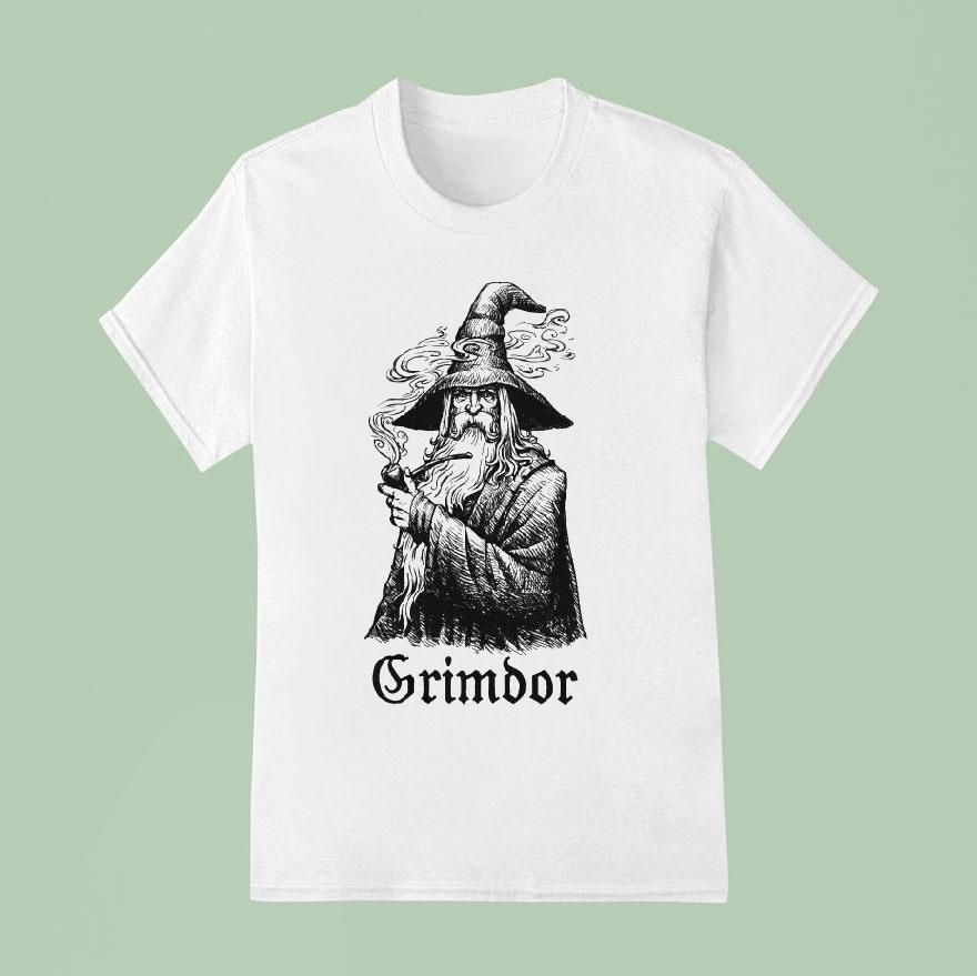 Grimdor Tharkun Wizard T Shirt