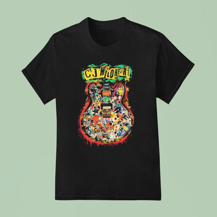 Guitar Cj Wildhear T Shirt