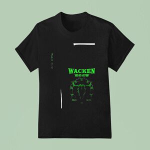 Guns N Roses Wacken Open Air Skull Roster T Shirt