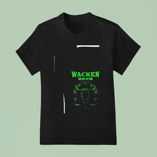 Guns N Roses Wacken Open Air Skull Roster T Shirt