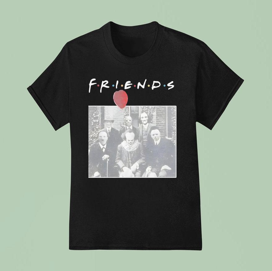 Halloween Horror Movie Graphic Friends T Shirt