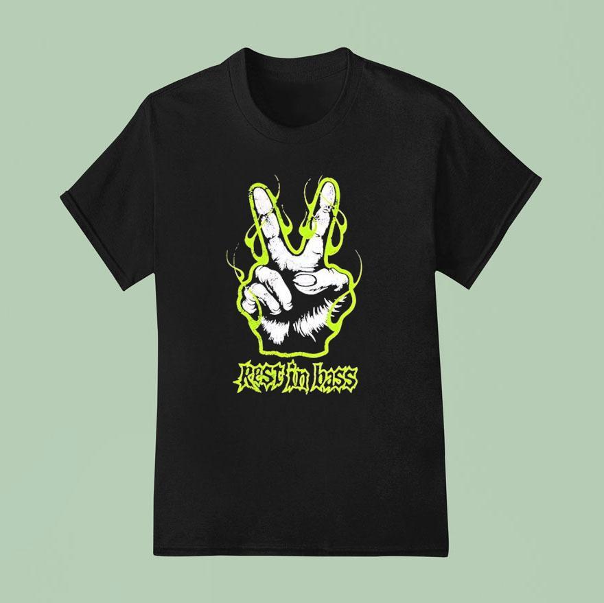 Hand Rest In Bass T Shirt