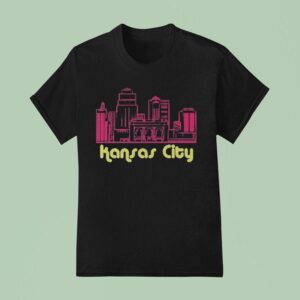 Hannah Waddingham Wearing Kansas City Dot Skyline T Shirt