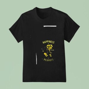 Happiness Is Years Of Peanuts Since Silhouette T Shirt