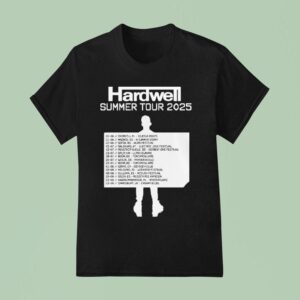 Hardwell Summer Tour Dates T Shirt