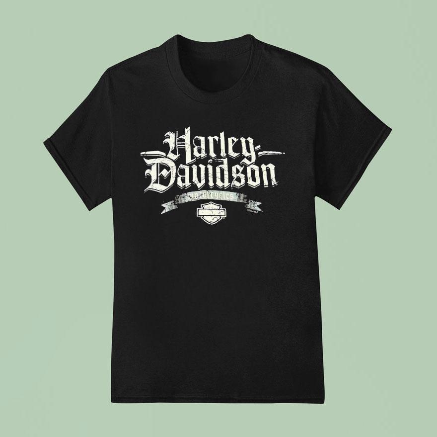Harley Davidson Motorcycles Vintage T Shirt
