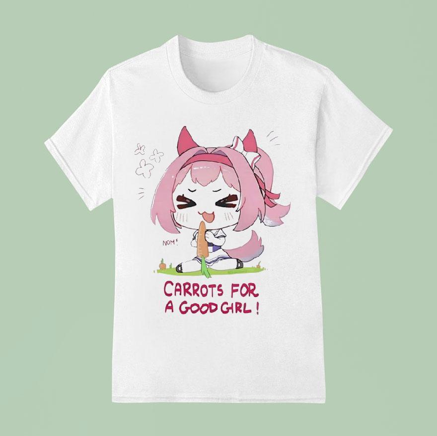 Haru Urara Carrots For A Good Girl T Shirt