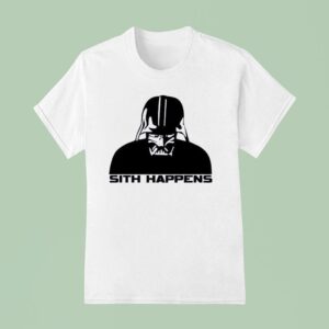 Hayden Christensen Darth Vader Sith Happens T Shirt