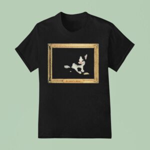 He Eated A Cheese Cat Portrai T Shirt