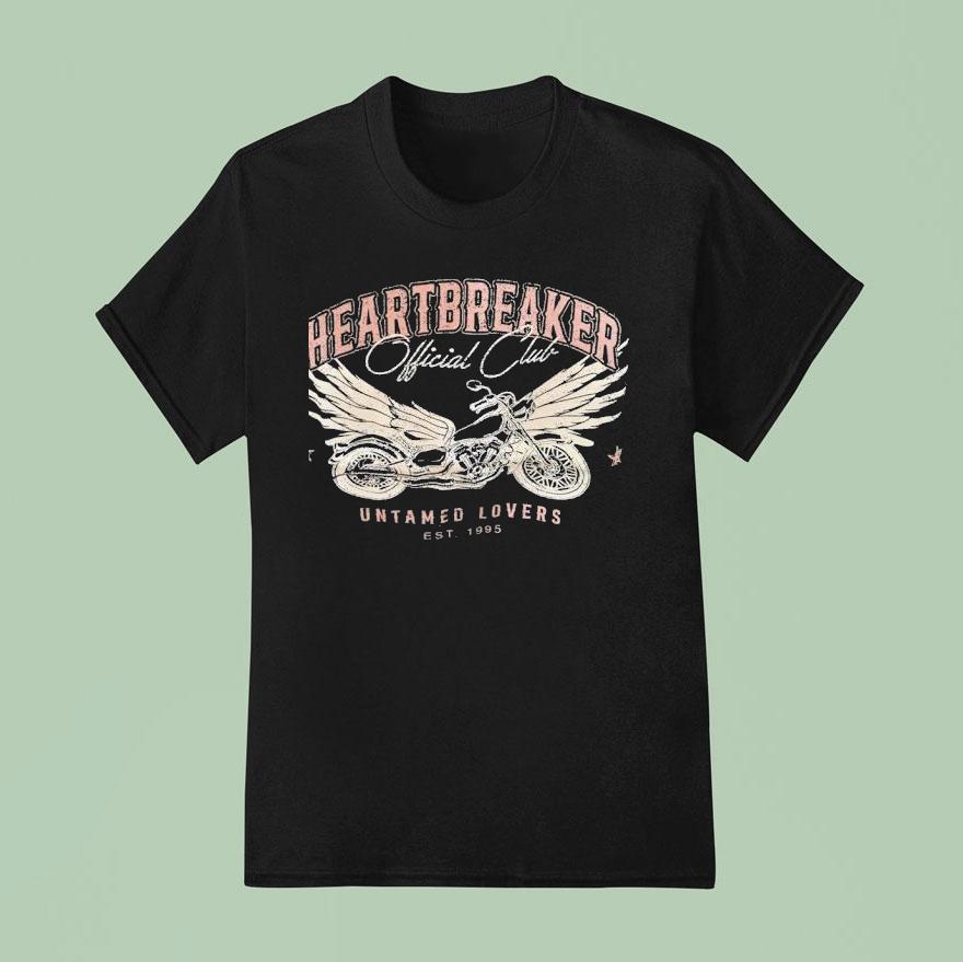 Heartbreaker Club Untamed Lovers Est T Shirt