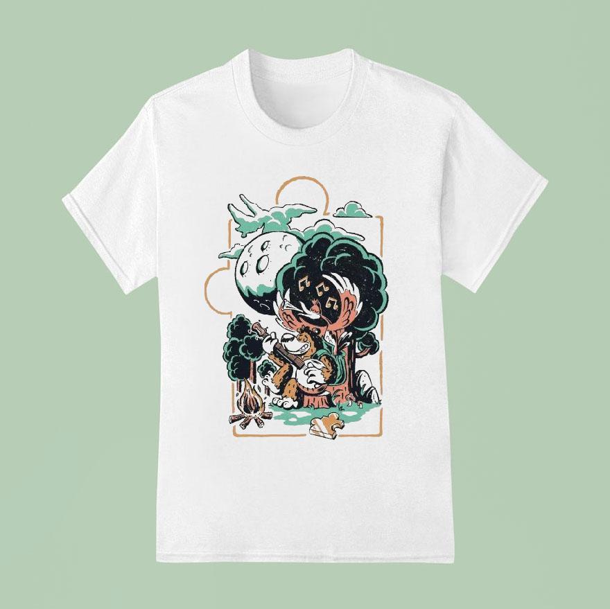Henrique Torres Bluegrass Bear T Shirt