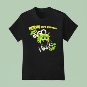 Herro Stupid American Info Wars Alex Jones T Shirt