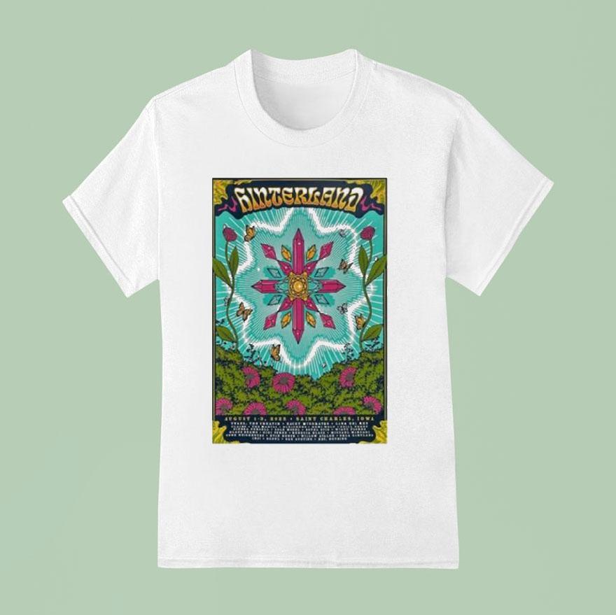 Hinterland Music Festival Avenue Of The Saints Amphitheater August Tour T Shirt