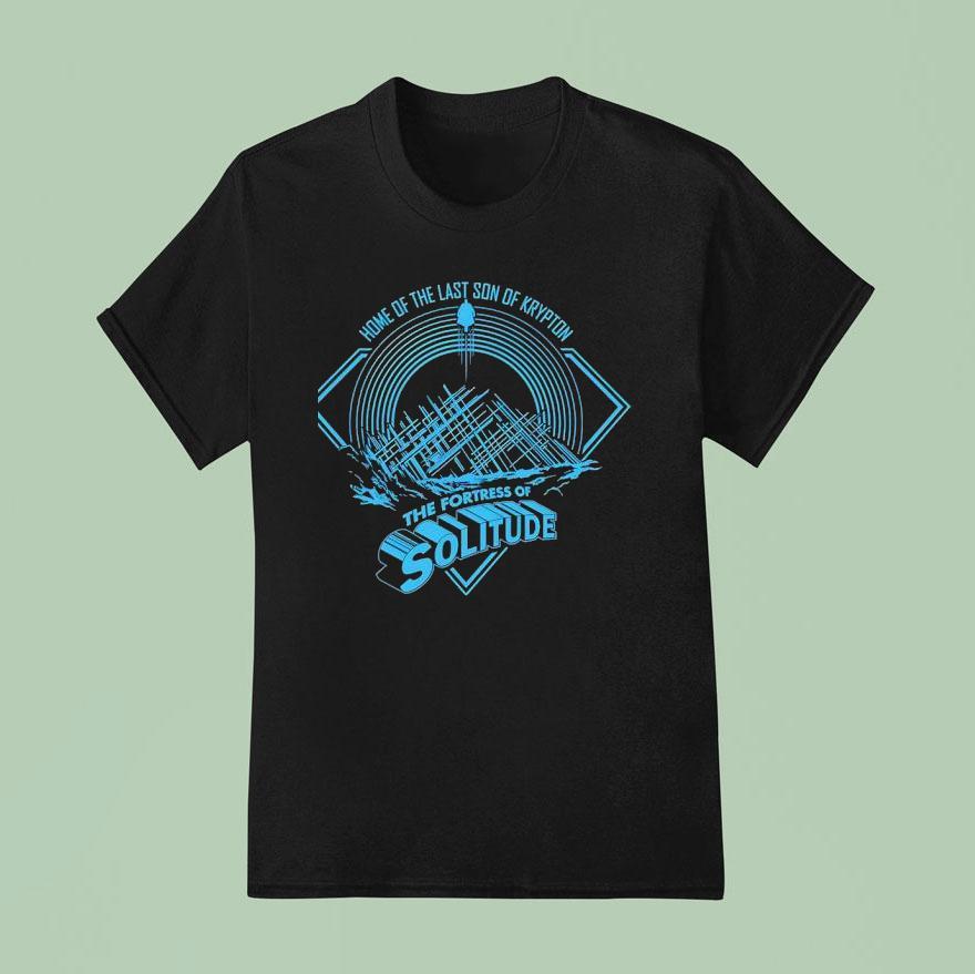 Home Of The Last Son Of Krypton The Fortress Of Solitude T Shirt