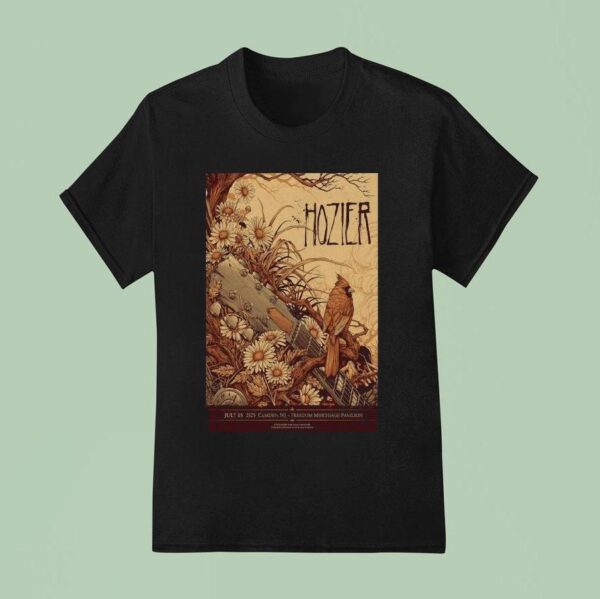 Hozier Freedom Mortgage Pavilion Tour Camden Nj July T Shirt