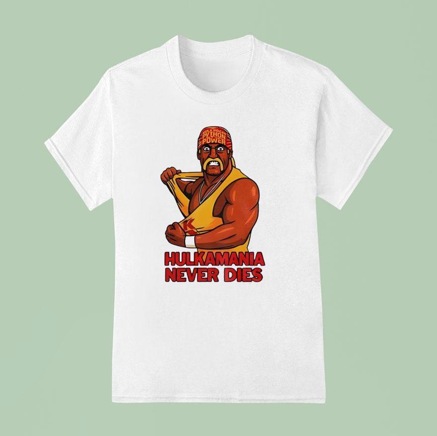 Hulk Hogan Hulkamania Never Dies T Shirt