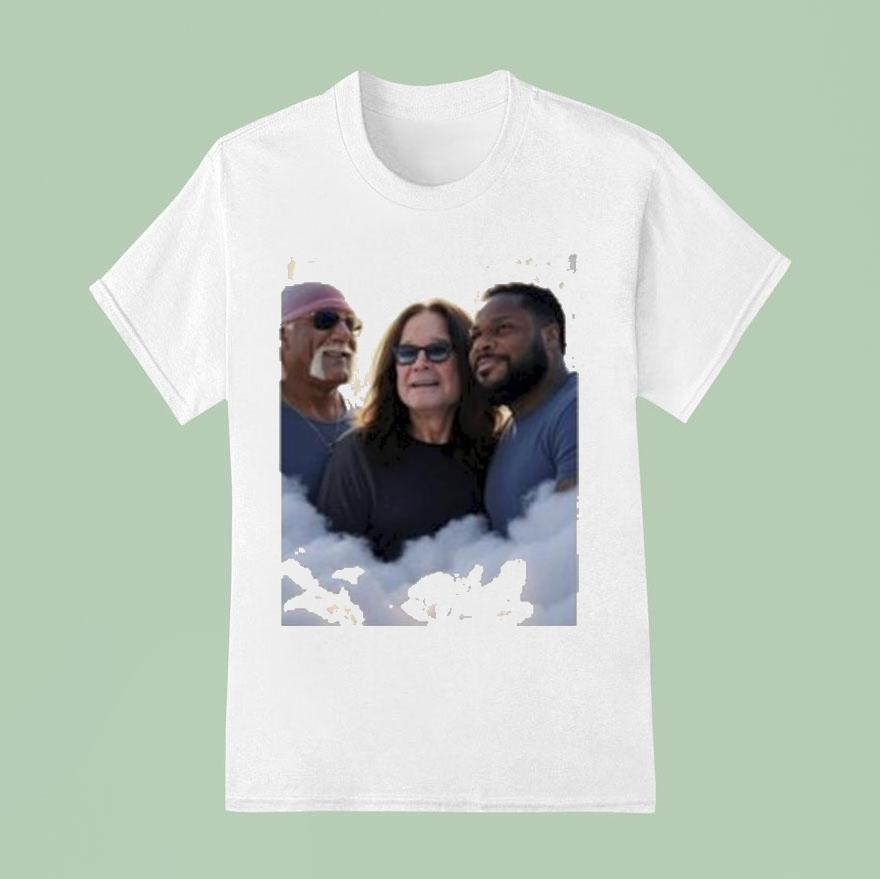 Hulk Hogan Ozzy Osbourne And Malcolm Jamal Warner Rest In Peace T Shirt
