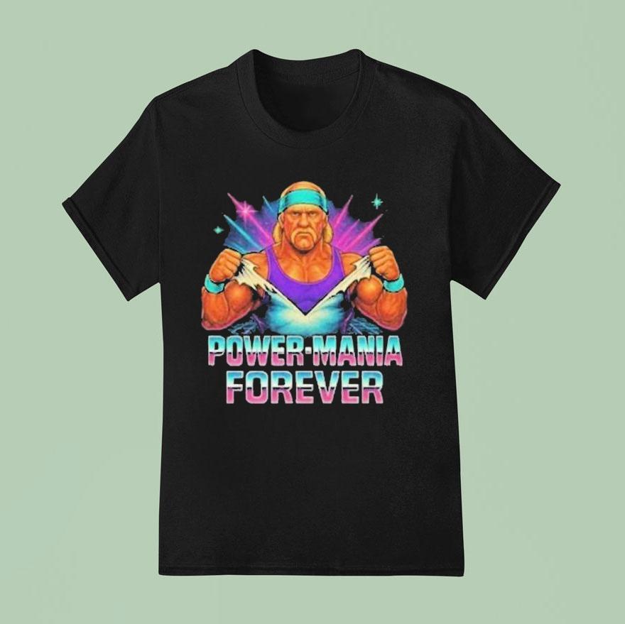 Hulk Hogan Power Mania Forever T Shirt