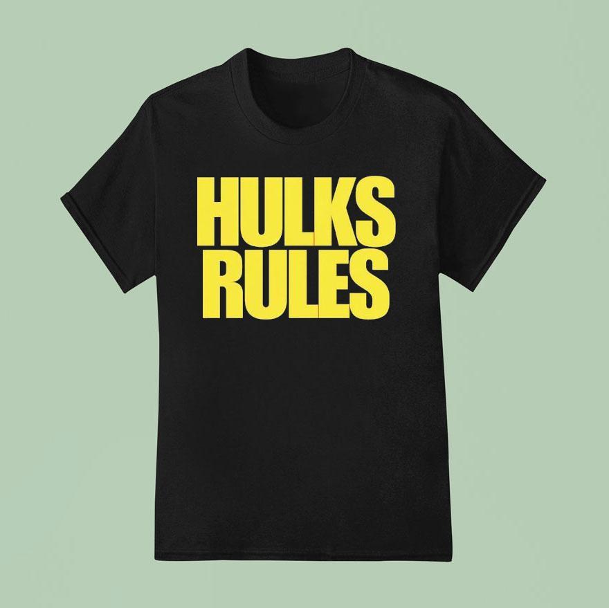 Hulk Hogan Rules T Shirt