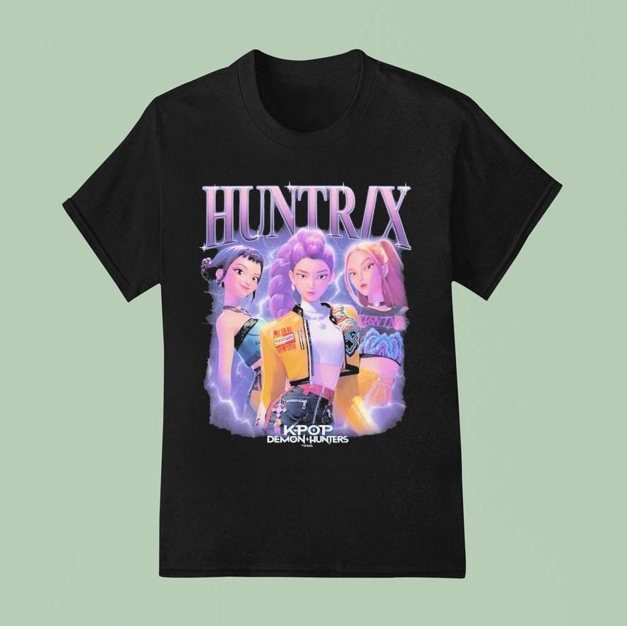 Huntrix Girls Kpop Demon Hunters T Shirt