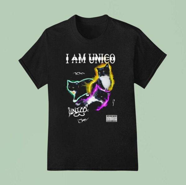 I Am Unico Cat Cute T Shirt