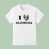 I Love Alameda Cats T Shirt