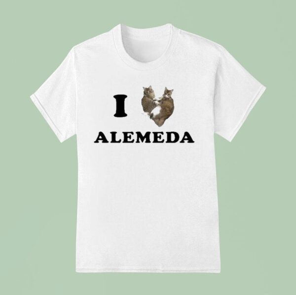 I Love Alameda Cats T Shirt