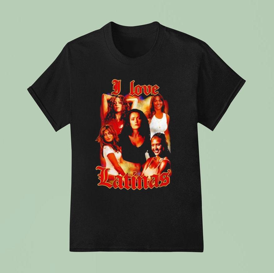 I Love Latinas New T Shirt