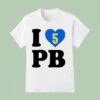 I Love Pb Paige Bueckers Dallas Wings T Shirt