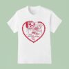 I Love Watching Movies With You Hear T Shirt