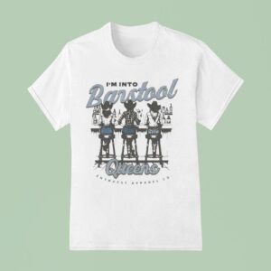 I M Into Barstool Queens Enthuzst Cowgirls T Shirt