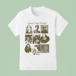 I Read Dead People Online Ceramics T Shirt