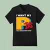 I Want My Pbs Public Broadcasting Service T Shirt