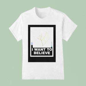 I Want To Believe Map T Shirt