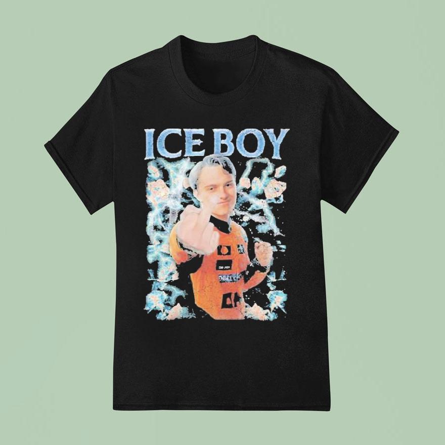 Ice Boy Middle Finger T Shirt