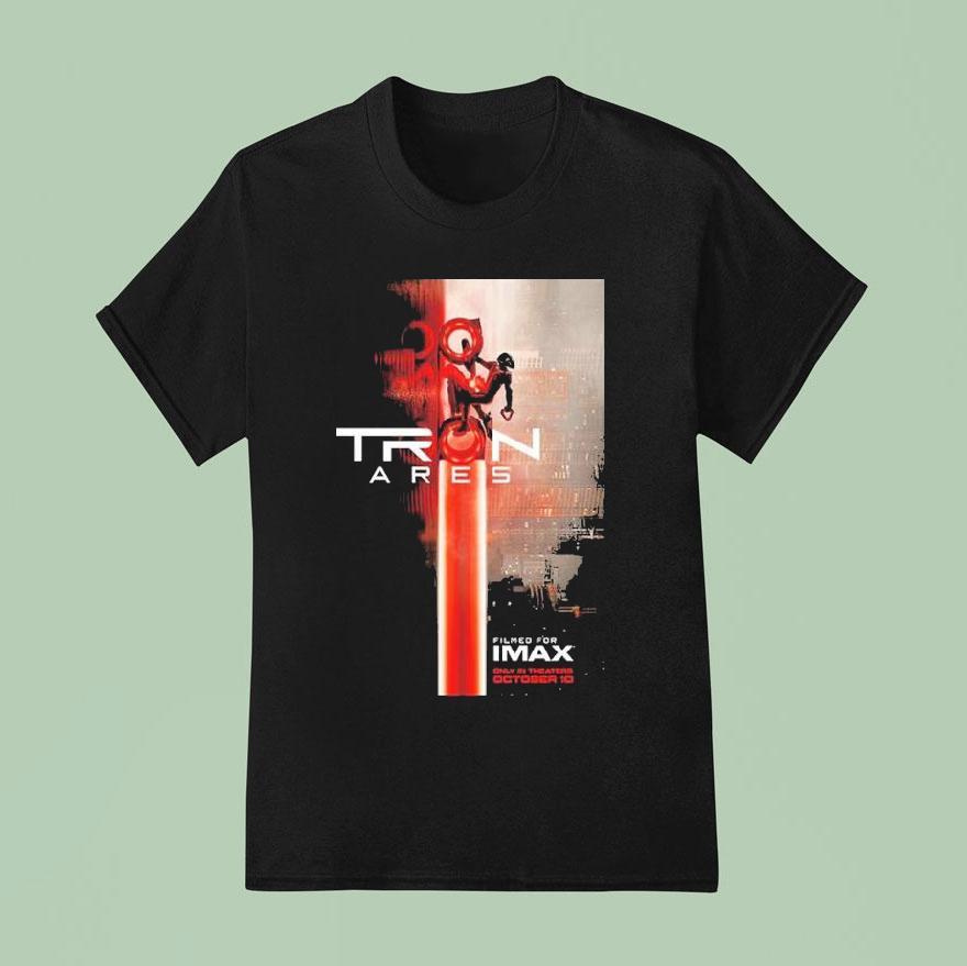 Imax For Tron Ares Only In Theaters On October T Shirt
