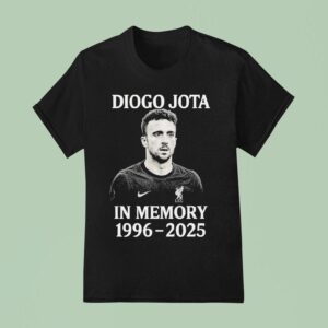 In Memory Of Diogo Jota Rip Liverpool T Shirt