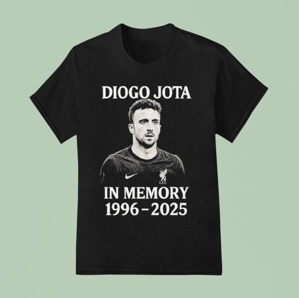 In Memory Of Diogo Jota Rip Liverpool T Shirt