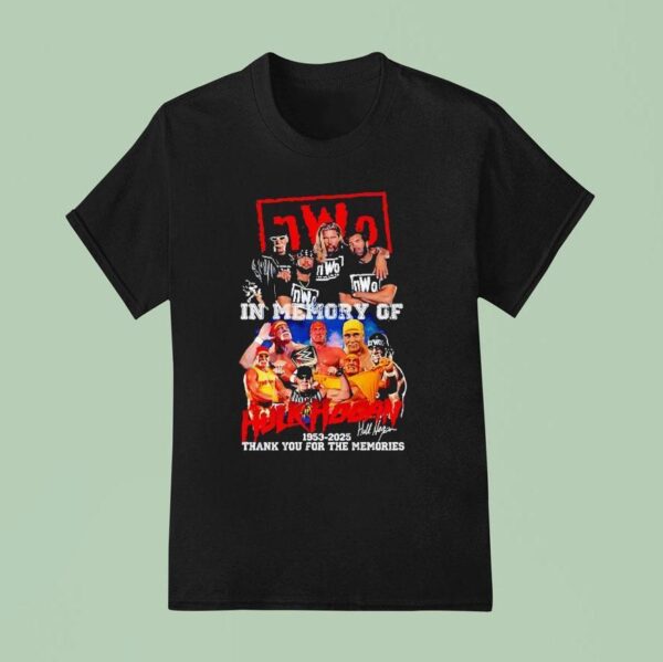 In Memory Of Nwo Thank You For The Memories T Shirt