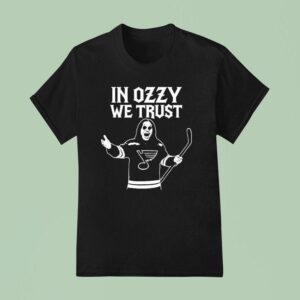 In Ozzy We Trust St Louis Blues Ozzy Osbourne Tribute T Shirt